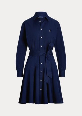 Námořnické dámské šaty Ralph Lauren s panely