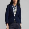 Námořnické dámské bundy Ralph Lauren prošívané Indigo Jersey
