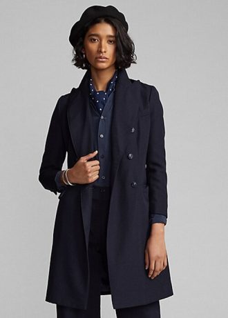 Námořnické dámské bundy Ralph Lauren Wool Serge
