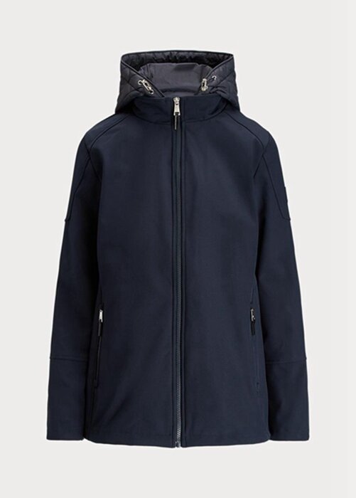 Námořnické dámské bundy s kapucí Ralph Lauren Námořnické dámské bundy s kapucí Ralph Lauren