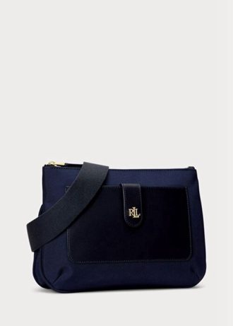 Námořnické dámské crossbody kabelky Ralph Lauren Oxford Medium Jamey