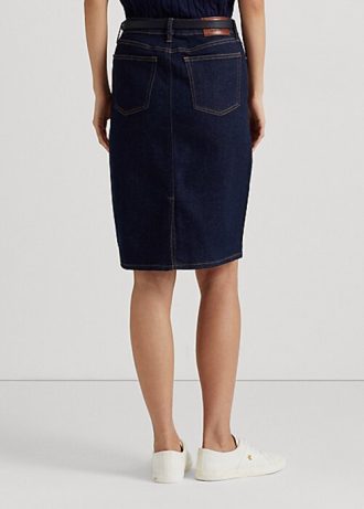 Námořnické dámské džínové sukně Ralph Lauren Námořnické dámské džínové sukně Ralph Lauren