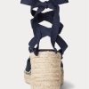 Námořnická dámská espadrilka na plátně Ralph Lauren Námořnická dámská espadrilka na plátně Ralph Lauren