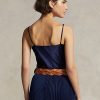 Námořnické dámské hedvábné košilky Ralph Lauren Námořnické dámské hedvábné košilky Ralph Lauren