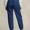 Námořnické dámské Jogger Jeans Ralph Lauren Paperbag