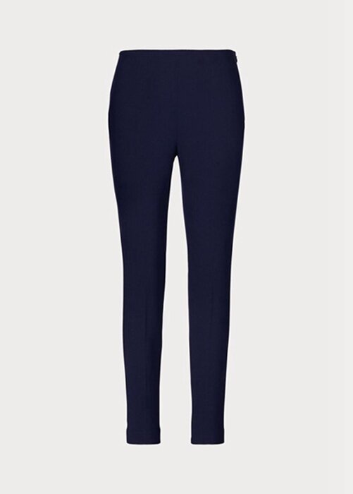 Námořnické dámské kalhoty Ralph Lauren Annie Stretch Wool Skinnys Námořnické dámské kalhoty Ralph Lauren Annie Stretch Wool Skinnys