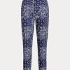 Námořnické dámské kalhoty Ralph Lauren Bandana-Print Jogger Námořnické dámské kalhoty Ralph Lauren Bandana-Print Jogger