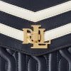 Námořnické dámské kožené tašky Ralph Lauren Nappa Medium Farrah Satchel Bags