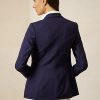 Námořnické dámské krepové bundy Ralph Lauren Camden Wool