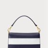 Námořnické dámské malé crossbody kabelky Tayler z kůže Ralph Lauren