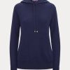 Námořnická dámská mikina s kapucí Ralph Lauren Cashmere Námořnická dámská mikina s kapucí Ralph Lauren Cashmere