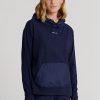 Námořnická dámská mikina s kapucí Ralph Lauren GolfLogo Hybrid Jersey Námořnická dámská mikina s kapucí Ralph Lauren GolfLogo Hybrid Jersey