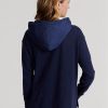 Námořnická dámská mikina s kapucí Ralph Lauren GolfLogo Hybrid Jersey Námořnická dámská mikina s kapucí Ralph Lauren GolfLogo Hybrid Jersey
