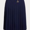 Námořnické dámské plisované sukně Georgette Ralph Lauren