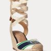 Námořnická dámská plátěná espadrilka Ralph Lauren Paislee Námořnická dámská plátěná espadrilka Ralph Lauren Paislee