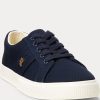 Námořnické dámské plátěné tenisky Ralph Lauren Janson II Námořnické dámské plátěné tenisky Ralph Lauren Janson II