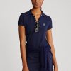 Námořnické dámské polokošile Ralph Lauren Tailored Fit Performance