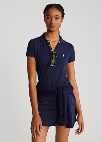 Námořnické dámské polokošile Ralph Lauren Tailored Fit Performance