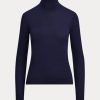 Námořnické dámské rolákové svetry Ralph Lauren Cashmere Námořnické dámské rolákové svetry Ralph Lauren Cashmere