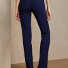Námořnické dámské strečové vlněné kalhoty Ralph Lauren Alandra