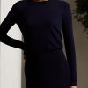 Námořnické dámské svetry Ralph Lauren Cashmere Crewneck Námořnické dámské svetry Ralph Lauren Cashmere Crewneck