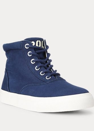 Námořnické dámské vysoké tenisky Ralph Lauren Bryn Námořnické dámské vysoké tenisky Ralph Lauren Bryn
