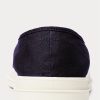 Námořnické / červené pánské tenisky Ralph Lauren Essence 100 Canvas Cap-Toe