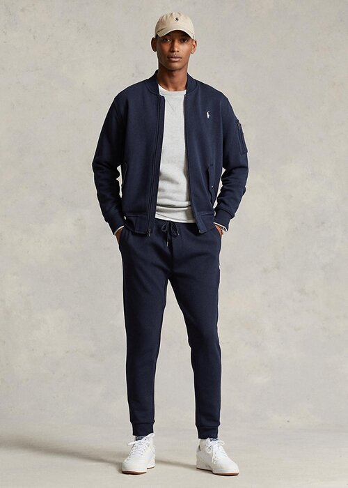 Námořnické pánské bundy Ralph Lauren Double-Knit Bomber Námořnické pánské bundy Ralph Lauren Double-Knit Bomber