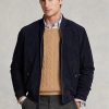 Námořnické pánské bundy Ralph Lauren Suede Bomber