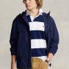 Námořnické pánské bundy s kapucí Ralph Lauren odpuzující vodu