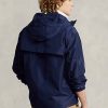 Námořnické pánské bundy s kapucí Ralph Lauren odpuzující vodu