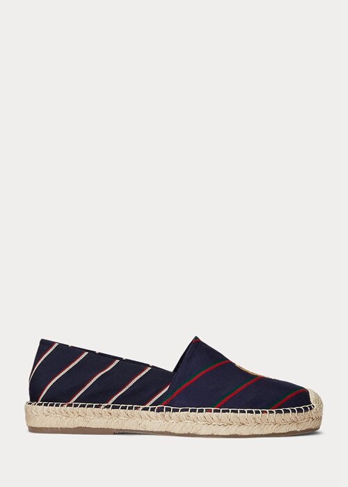 Námořnická pánská espadrilka Ralph Lauren Cevio Crest Striped Námořnická pánská espadrilka Ralph Lauren Cevio Crest Striped