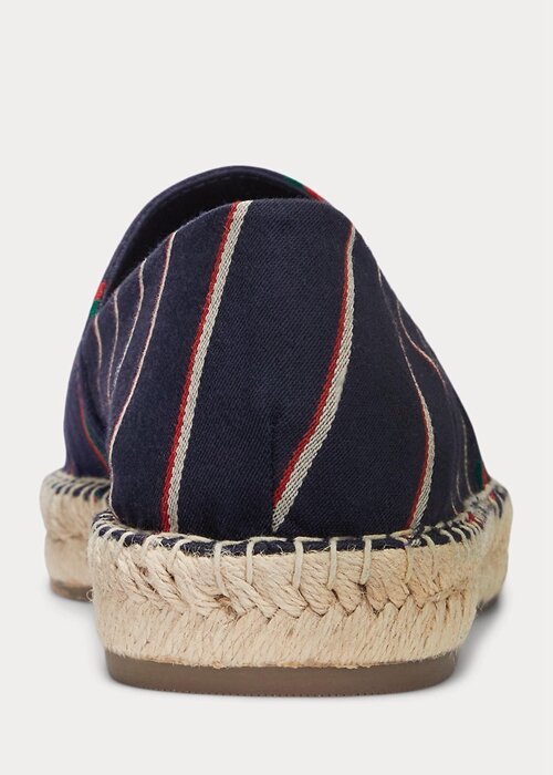 Námořnická pánská espadrilka Ralph Lauren Cevio Crest Striped Námořnická pánská espadrilka Ralph Lauren Cevio Crest Striped