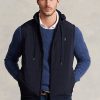Námořnická pánská hybridní vesta s kapucí Ralph Lauren