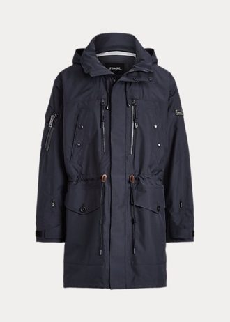Námořnické pánské kabáty Marsh s kapucí Ralph Lauren odpuzující vodu