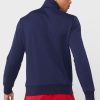 Námořnická pánská mikina s polovičním zipem Ralph Lauren Logo Námořnická pánská mikina s polovičním zipem Ralph Lauren Logo
