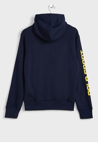 Námořnická pánská mikina s rukávem Ralph Lauren Logo