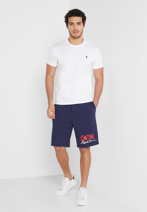 Námořnické pánské šortky Ralph Lauren Signature Logo Námořnické pánské šortky Ralph Lauren Signature Logo
