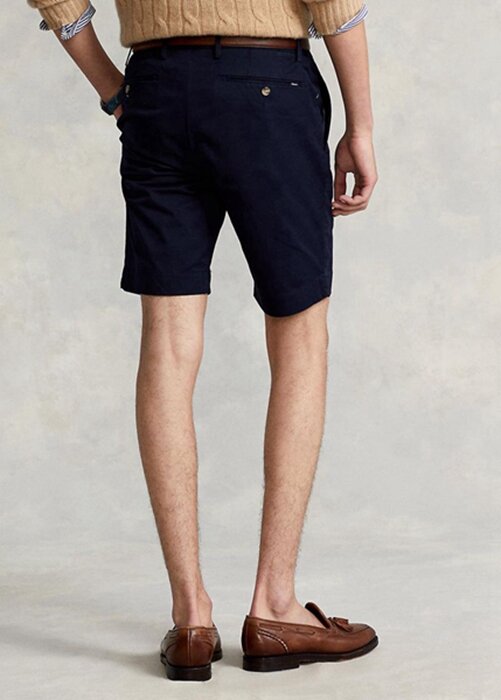 Námořnické pánské šortky Ralph Lauren Stretch Slim Fit Chino Námořnické pánské šortky Ralph Lauren Stretch Slim Fit Chino