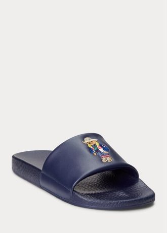 Námořnické pánské pantofle Polo Bear Ralph Lauren Námořnické pánské pantofle Polo Bear Ralph Lauren