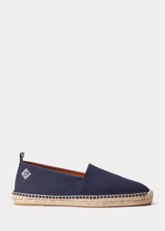 Námořnická pánská plátěná espadrilka s monogramem Ralph Lauren Bowsworth