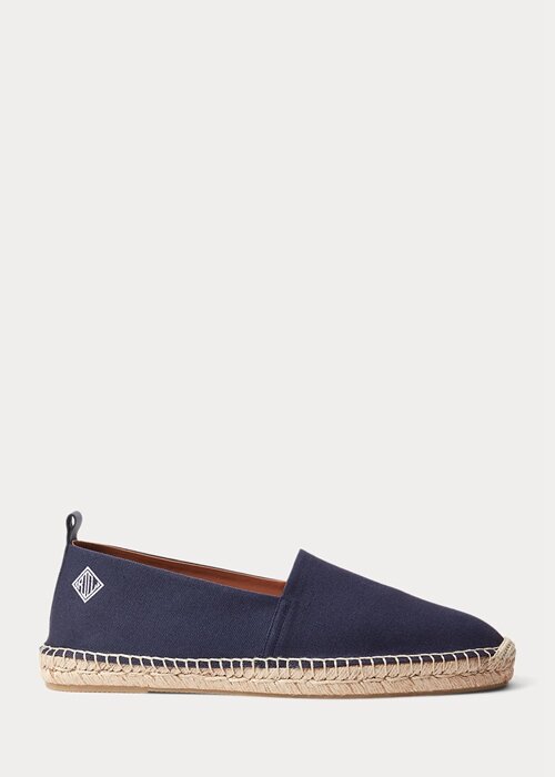 Námořnická pánská plátěná espadrilka s monogramem Ralph Lauren Bowsworth Námořnická pánská plátěná espadrilka s monogramem Ralph Lauren Bowsworth