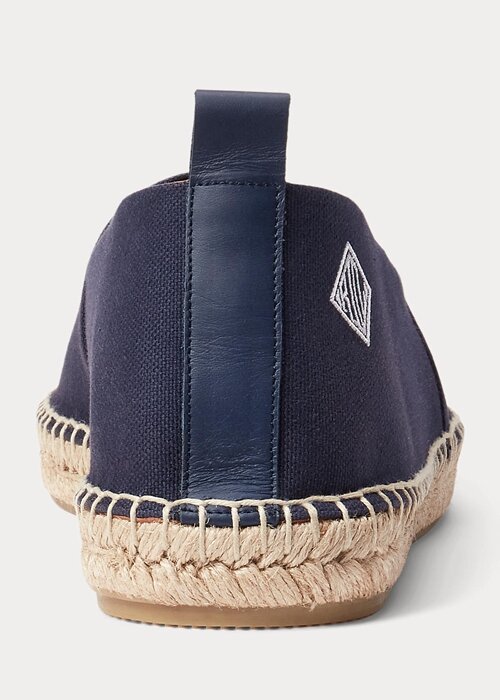 Námořnická pánská plátěná espadrilka s monogramem Ralph Lauren Bowsworth Námořnická pánská plátěná espadrilka s monogramem Ralph Lauren Bowsworth