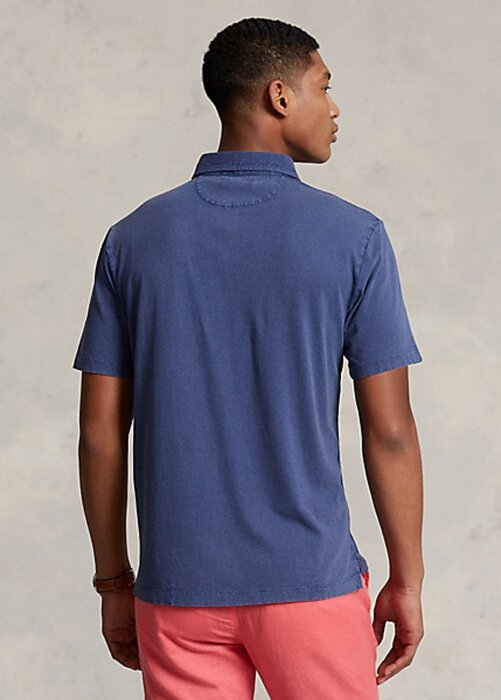 Námořnické pánské polokošile Ralph Lauren Classic Fit Bavlna-Lan Námořnické pánské polokošile Ralph Lauren Classic Fit Bavlna-Lan