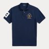 Námořnické pánské polokošile Ralph Lauren Classic Fit Crest Mesh Námořnické pánské polokošile Ralph Lauren Classic Fit Crest Mesh