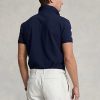 Námořnické pánské polokošile Ralph Lauren Classic Fit Crest Mesh Námořnické pánské polokošile Ralph Lauren Classic Fit Crest Mesh