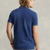 Námořnické pánské polokošile Ralph Lauren klasického střihu ze síťoviny Námořnické pánské polokošile Ralph Lauren klasického střihu ze síťoviny