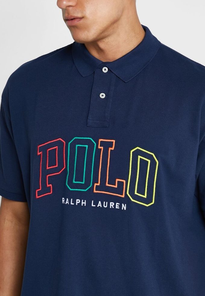 Námořnické pánské polokošile Ralph Lauren Logo Námořnické pánské polokošile Ralph Lauren Logo