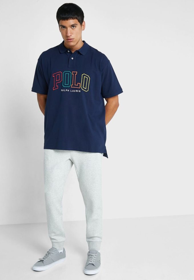 Námořnické pánské polokošile Ralph Lauren Logo Námořnické pánské polokošile Ralph Lauren Logo