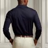 Námořnické pánské polokošile Slim Fit Pique Ralph Lauren Custom Námořnické pánské polokošile Slim Fit Pique Ralph Lauren Custom